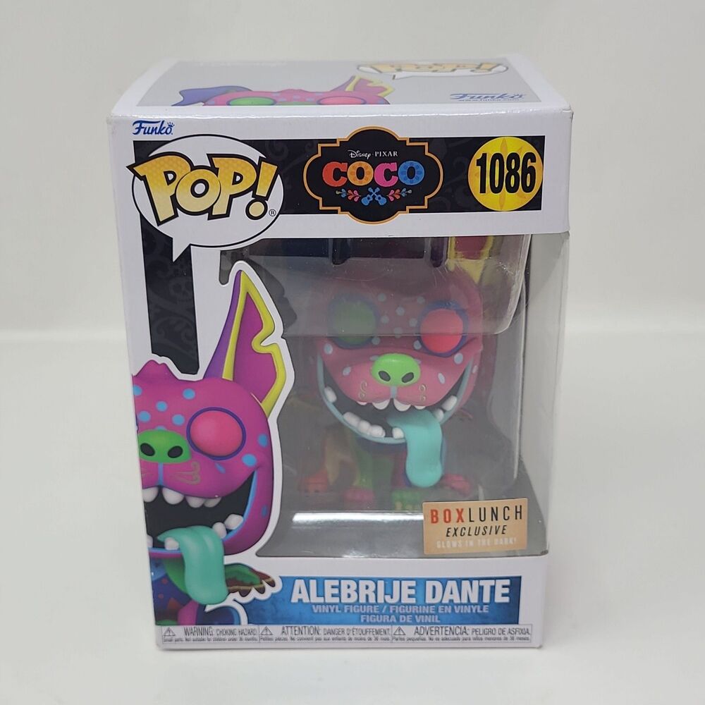 Funko Pop! Coco Alebrije Dante #1086 BoxLunch Exclusive Glow in the Dark Figure